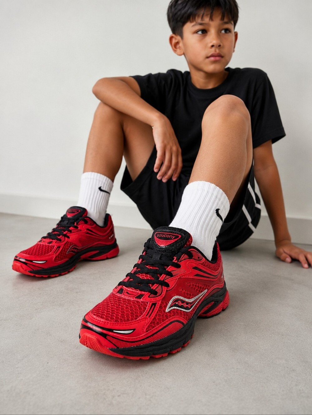 Saucony Omni 9 Running Shoes Youth Size 6.5 New In Box